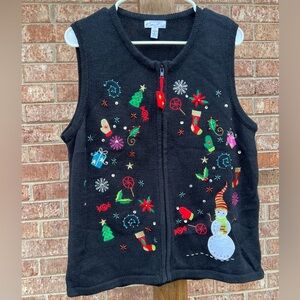 Kim Rogers‎ Christmas sweater vest